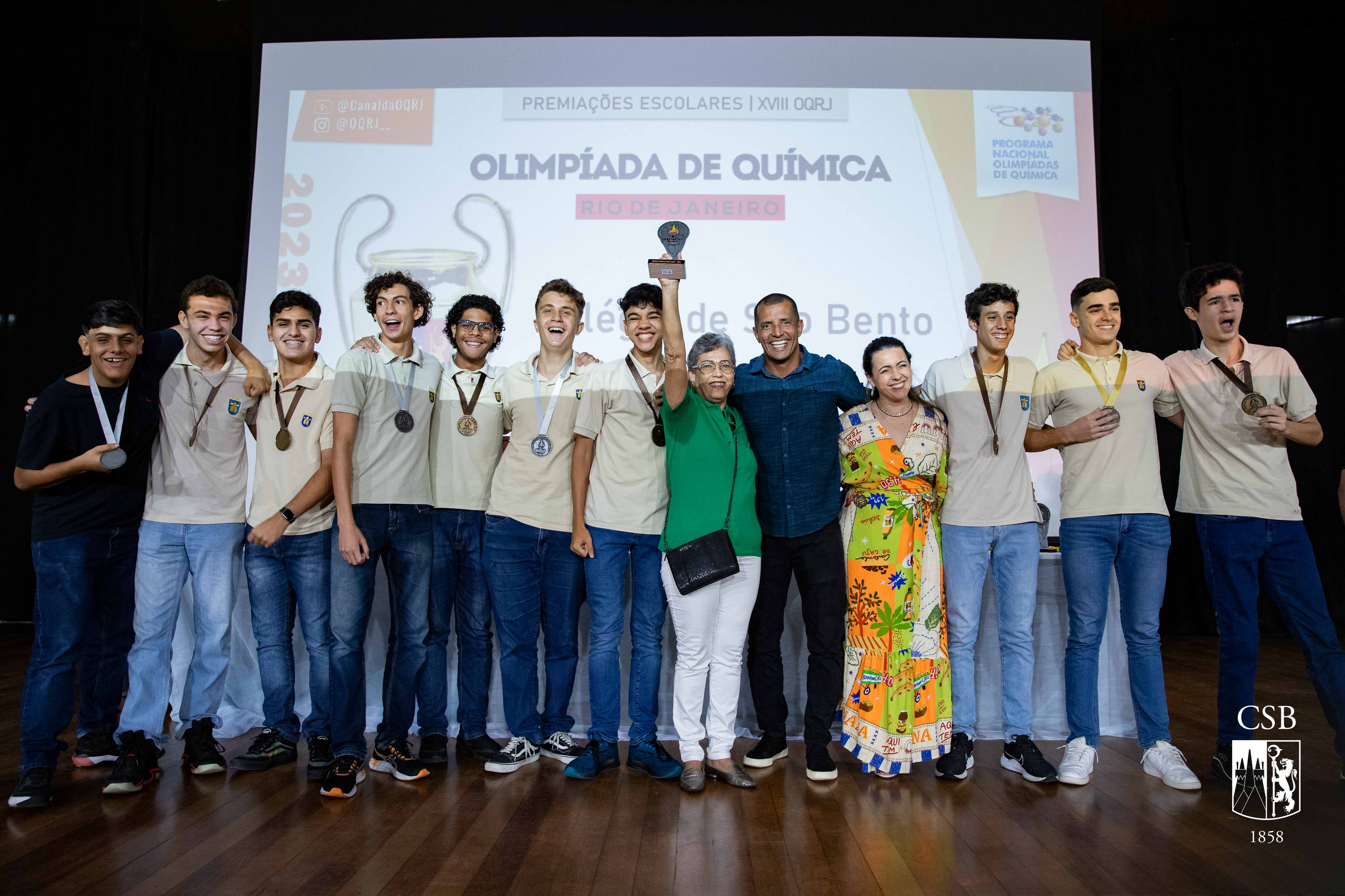 CSB é eleita “Escola Campeã” da OQR, com mais alunos medalhistas