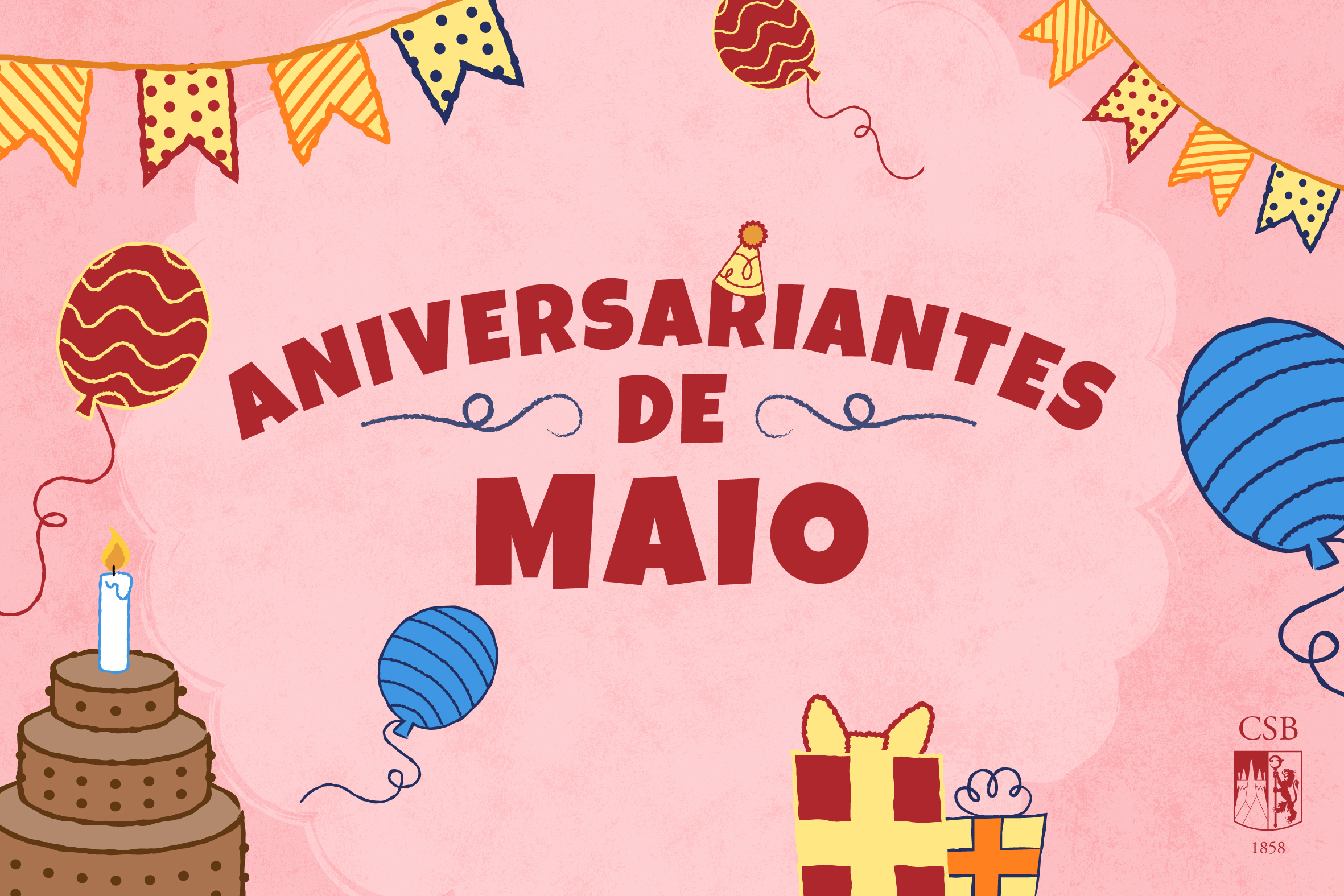 Aniversariantes de maio