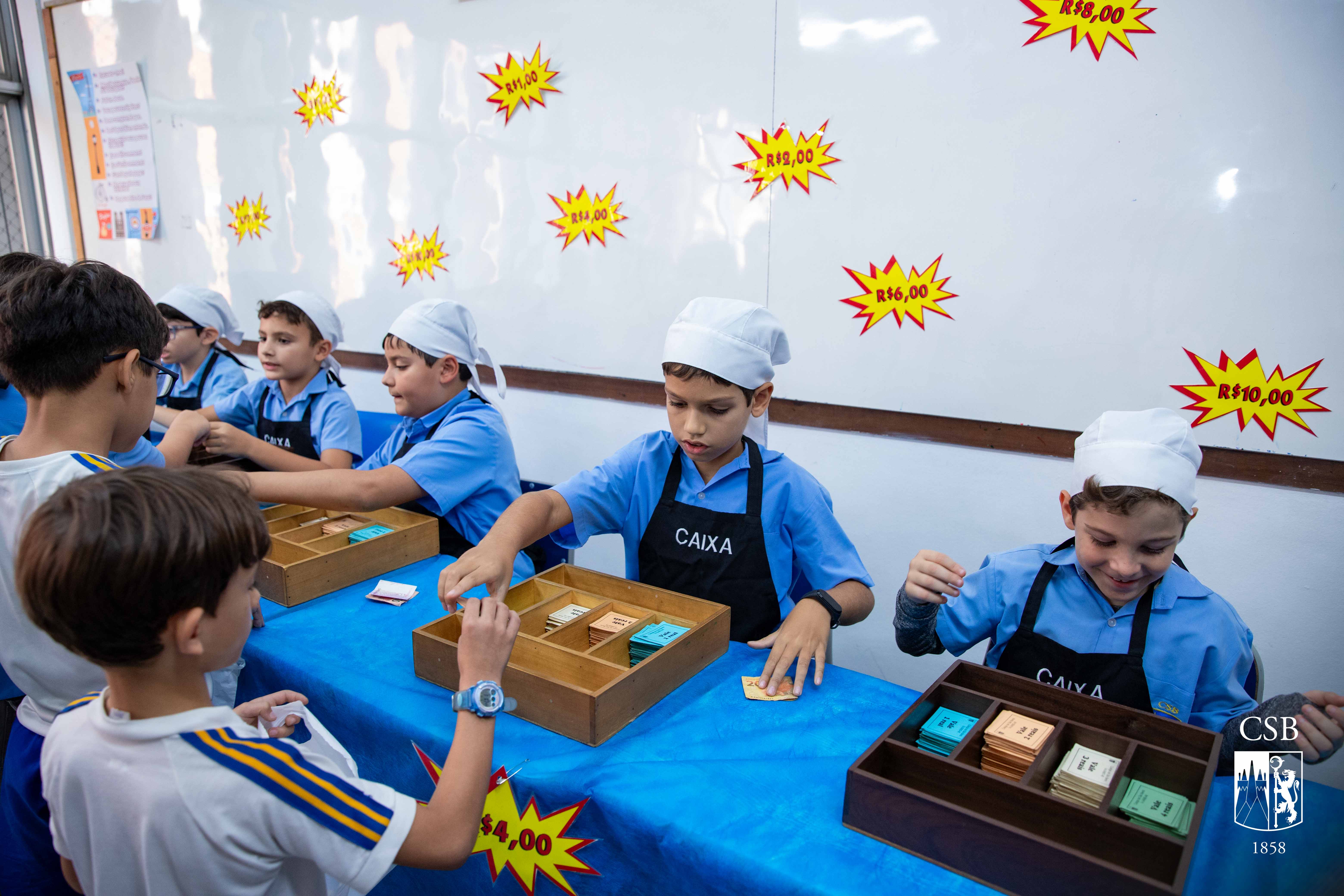 4º ano EF participa da tradicional Feirinha de Matemática