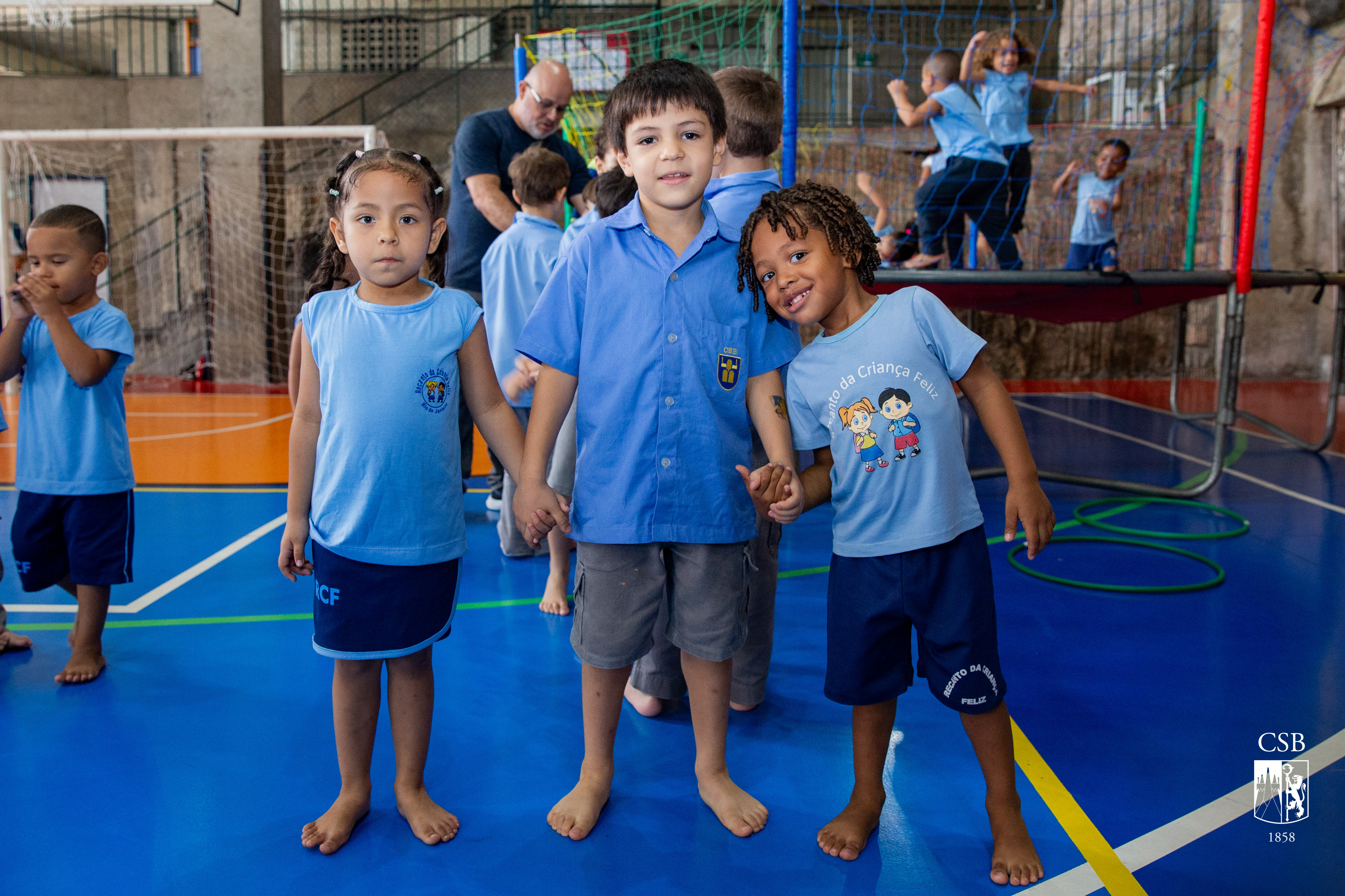 CSB recebe visita da Creche Recanto da Criança Feliz