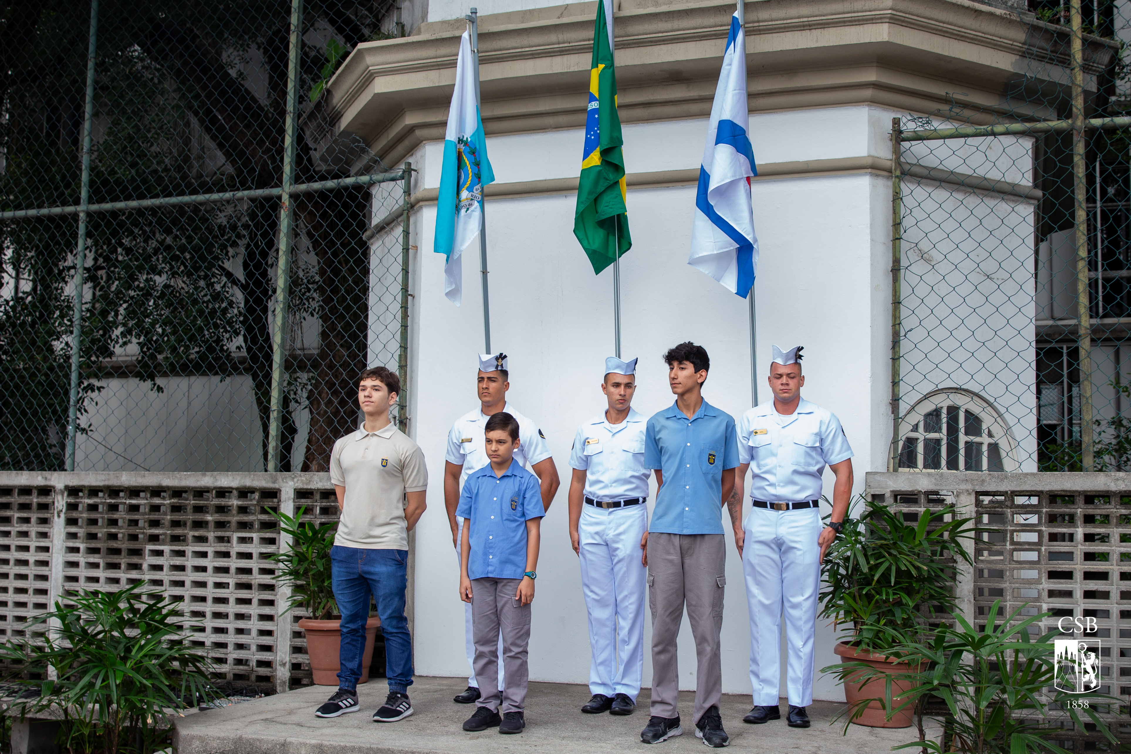 Cerimônia Cívico-Militar de Hasteamento da Bandeira Nacional